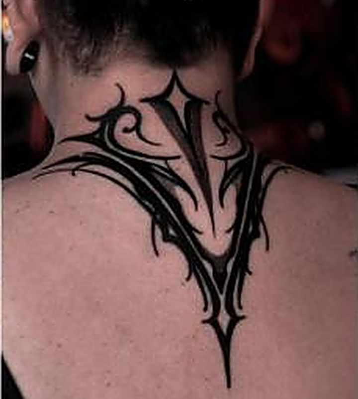 Tribal na nuca